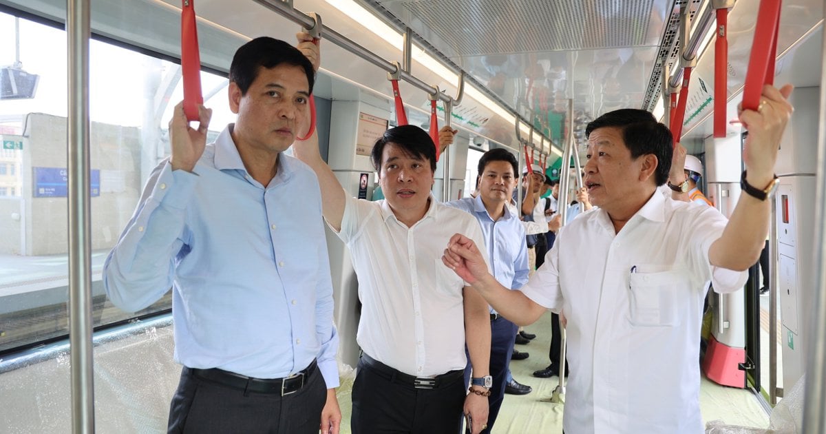 Die Etappen müssen dringend abgeschlossen und der Bahnhof Nhon-Hanoi in Betrieb genommen werden