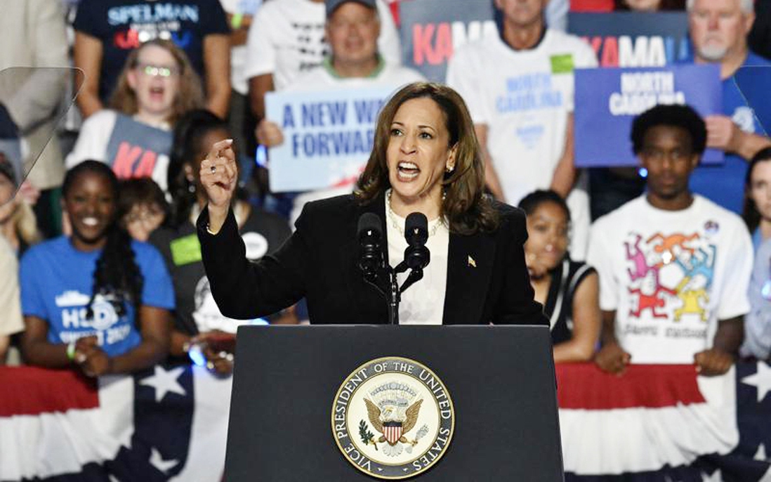 Bầu cử Mỹ 2024: Bà Kamala Harris đang thắng thế trước ông Donald Trump