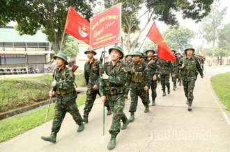 “Vượt nắng, thắng mưa, say sưa luyện tập” ở Trung đoàn 254