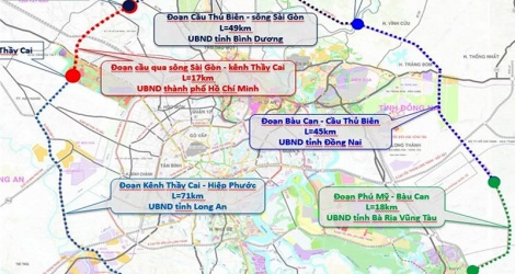 เตรียมเสนอสภานิติบัญญัติแห่งชาติพิจารณานโยบายลงทุนโครงการถนนวงแหวนรอบที่ 4 นครโฮจิมินห์ มูลค่ารวม 128,063 ล้านดอง