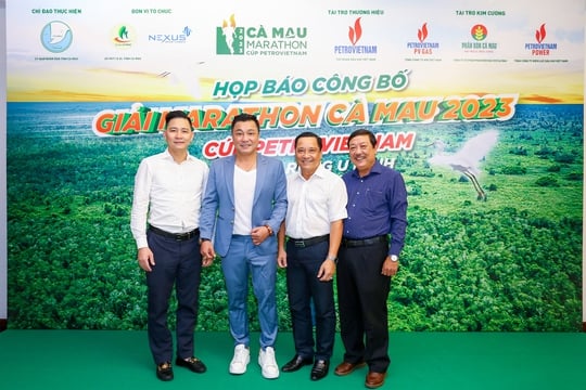 Khởi động Giải Marathon - Cà Mau 2023 Cúp Petrovietnam - Ảnh 1.