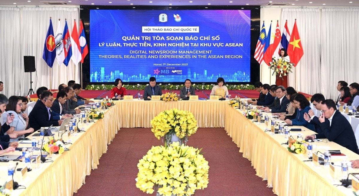 Báo chí, ASEAN trao đổi, chia sẻ kinh nghiệm về quản trị tòa soạn số