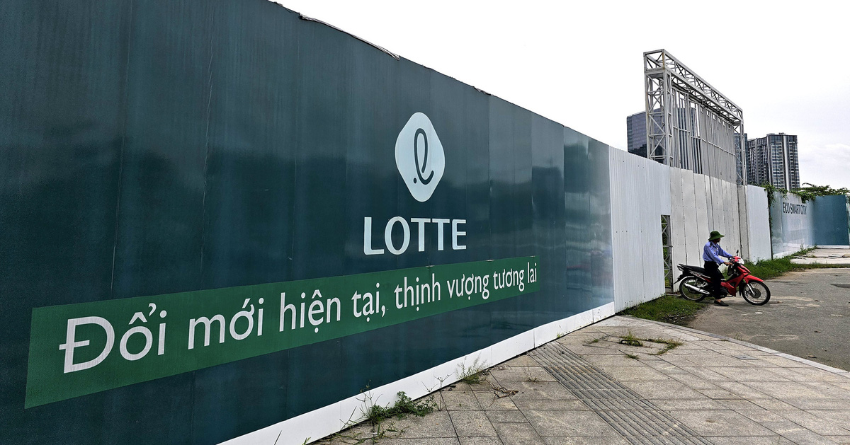 โครงการ Lotte Complex ใน Thu Thiem คาดว่าจะเก็บค่าธรรมเนียมการใช้ที่ดินได้ 16,000 พันล้านดอง