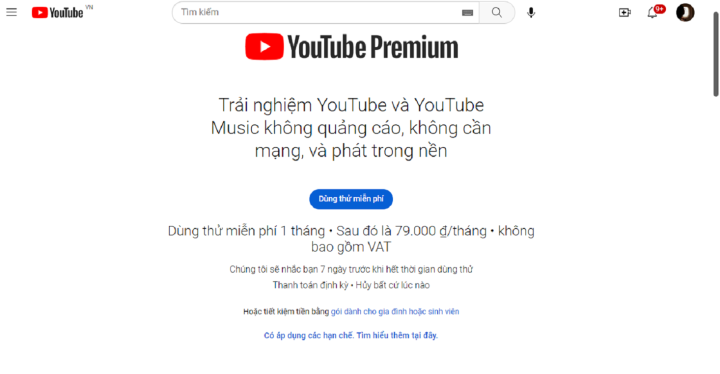 YouTube charges only 79,000 VND/month to watch ad-free videos in Vietnam - 1