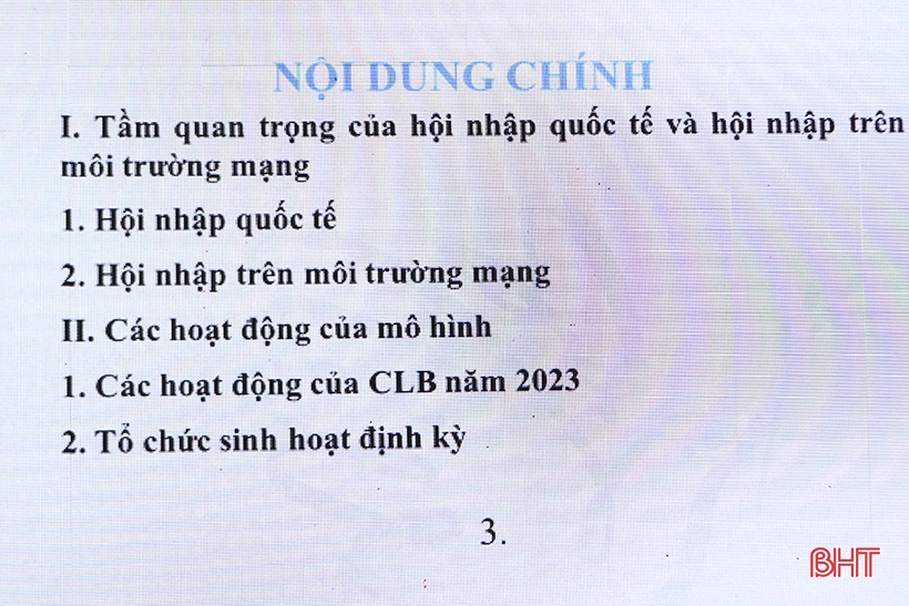 Helping Ha Tinh women integrate into the online environment