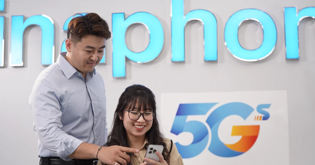 អតិថិជន VinaPhone ទទួលបានបទពិសោធន៍ 5G ដោយឥតគិតថ្លៃ