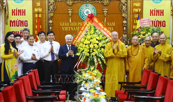 Buddhists join hands to build and strengthen the great national unity bloc