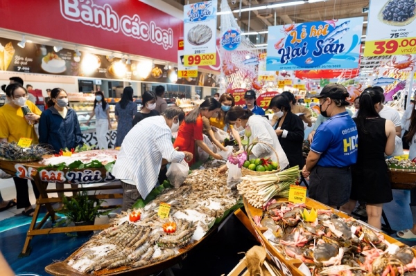 The biggest Seafood Festival of the year at Central Retail Vietnam's retail system