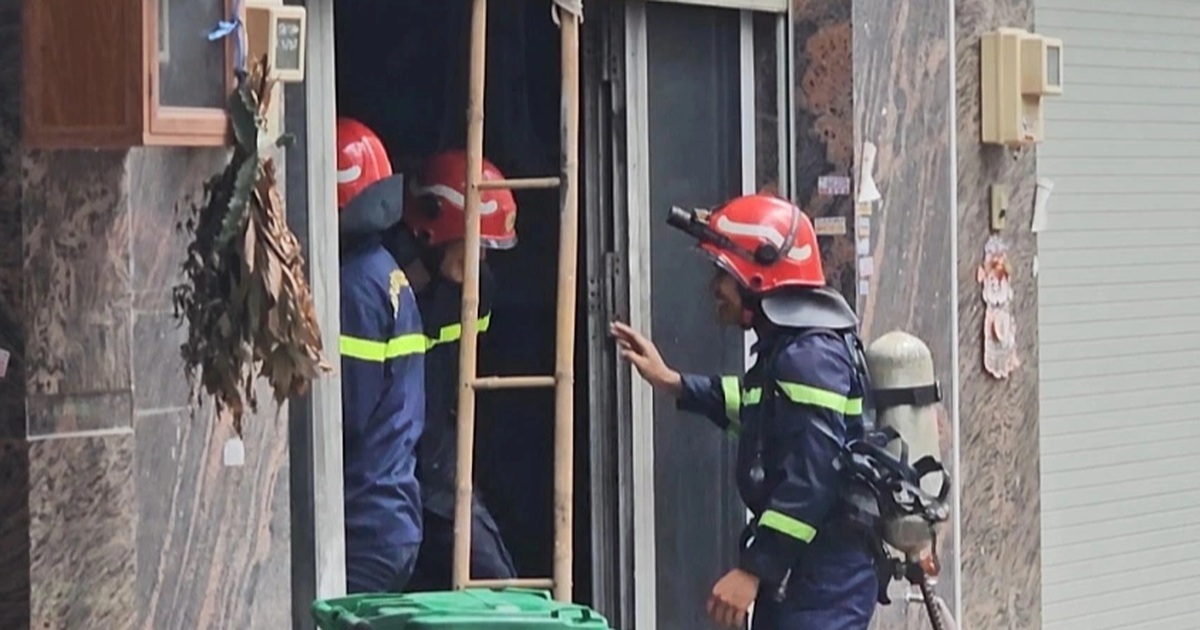 Incendie dans une maison de 3 étages à Ho Chi Minh-Ville, 3 personnes ont eu la chance de s'en sortir