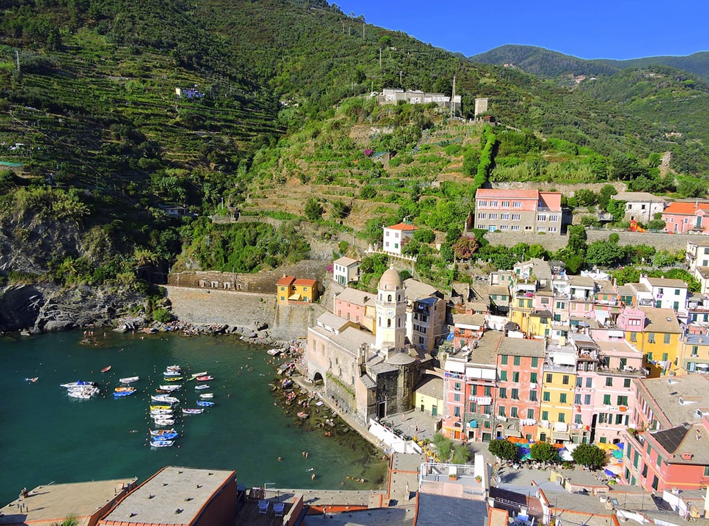 Das kleine Fischerdorf Vernazza