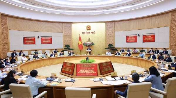 Prime Minister Pham Minh Chinh chaired a Government conference to thoroughly grasp and implement the restructuring and streamlining of the apparatus.