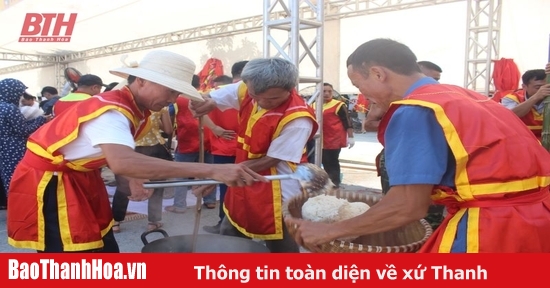 Lễ hội bánh chưng – bánh giầy TP Sầm Sơn năm 2023