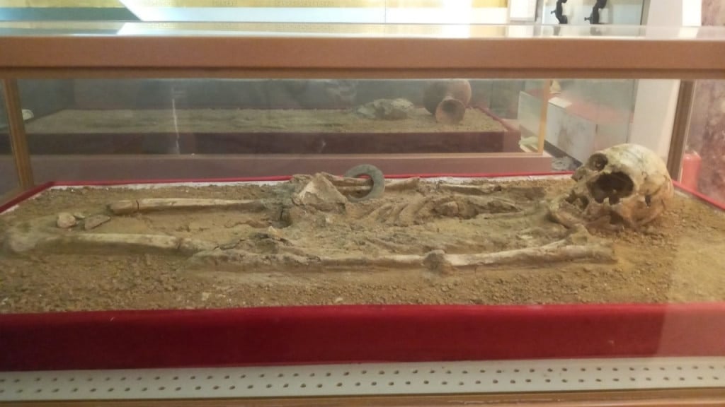 Phung Nguyen human skeleton. Photo: baotangvinhphuc.vn