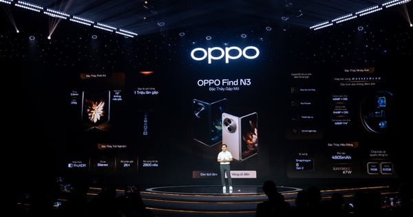 เปิดตัวซีรีย์ Oppo Find N3 ในตลาดเวียดนาม ราคาเริ่มต้น 23 ล้านดอง