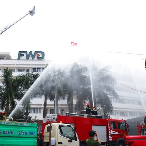 Exercices de prévention et de sauvetage en cas d'incendie