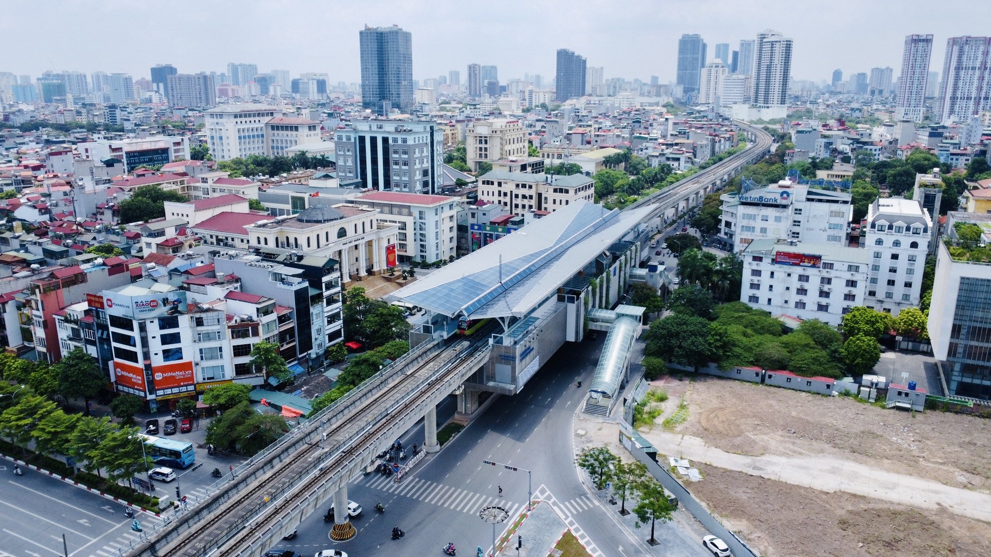 โครงการรถไฟชานเมืองสถานีรถไฟฮานอยพลาดกำหนดส่งครั้งที่ 14 ภาพที่ 1