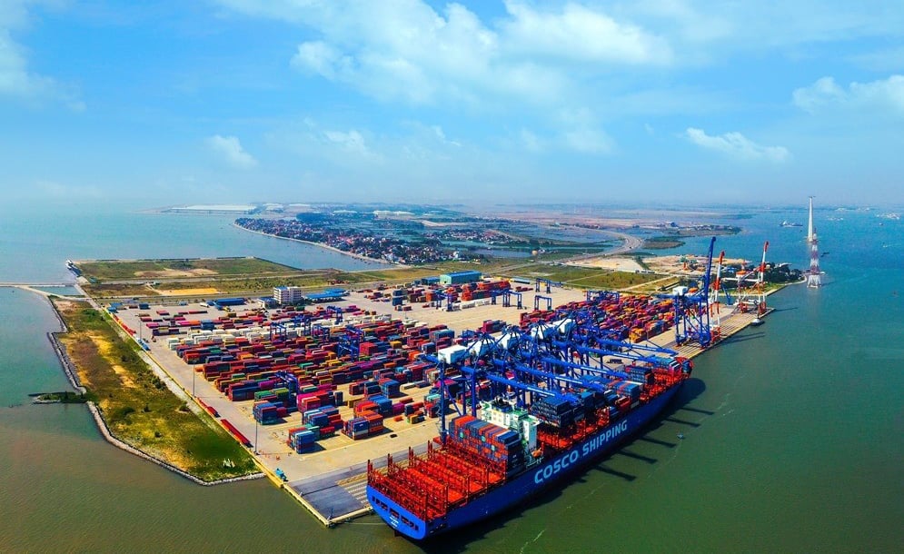 Immobilien - Ankündigung der Eröffnung des internationalen Containerterminals Tan Cang Hai Phong