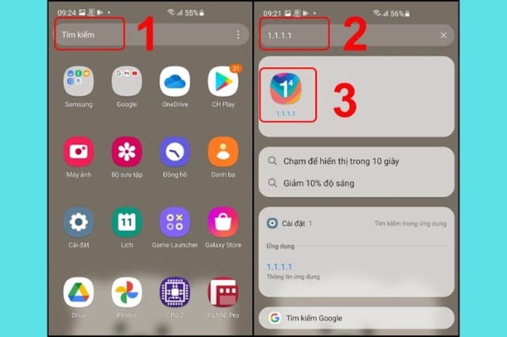 Instructions on how to hide applications on Samsung phones without software - 4