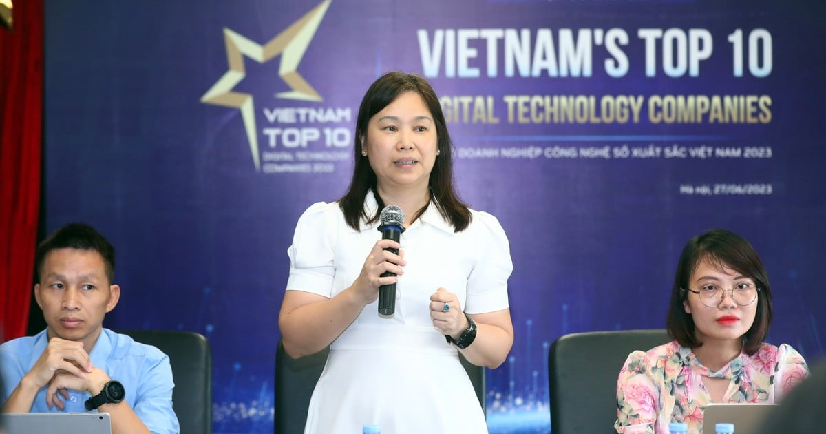 Khởi động chương trình TOP 10 doanh nghiệp công nghệ số xuất sắc Việt Nam 2023