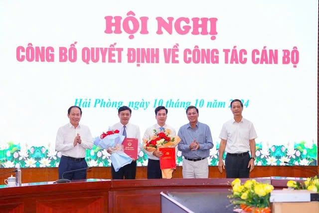 Công bố quyết định của Ban Bí thư về công tác cán bộ tại Quảng Ninh và Hải Phòng- Ảnh 2.