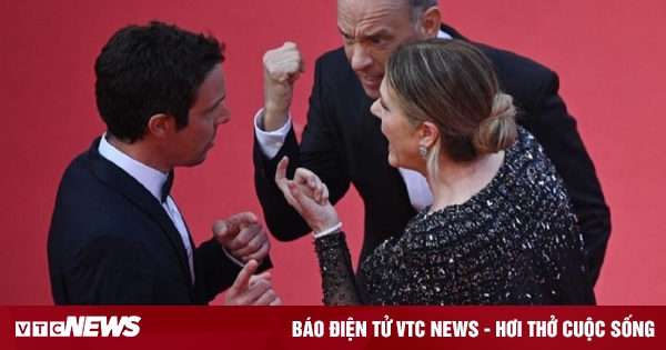 Vợ chồng Tom Hanks mắng mỏ nhân viên trên thảm đỏ Cannes