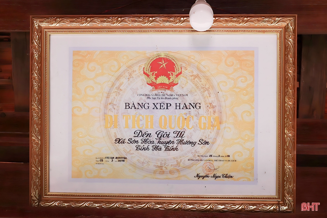 วัดแห่งนี้มีประวัติยาวนานกว่า 300 ปี ในเมืองห่าติ๋ญ