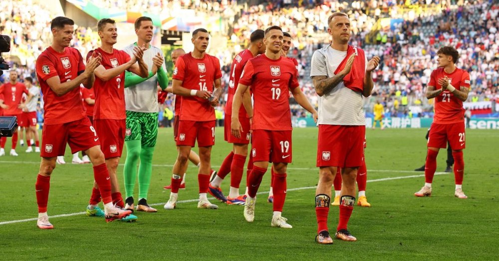 Polen verabschiedet sich als erstes Team von der EURO 2024. Foto: UEFA