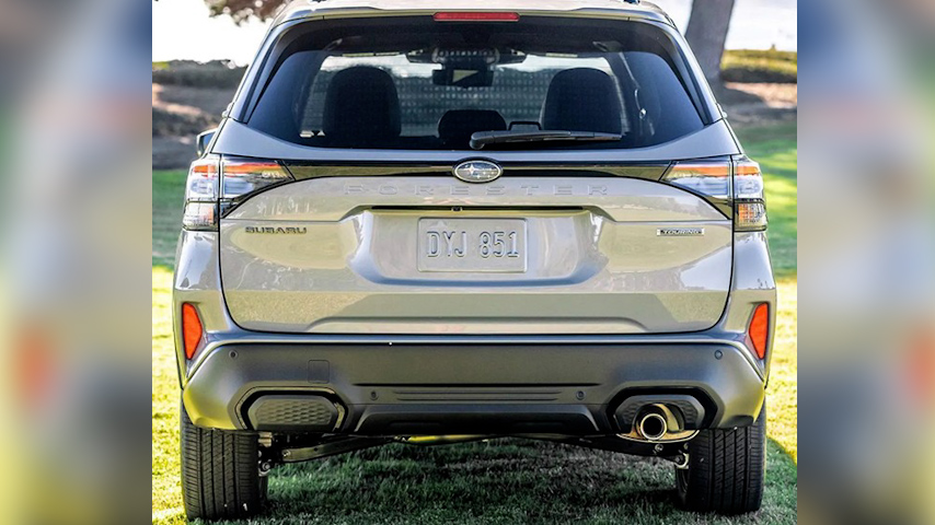 новое поколение subaru forester вид спереди фото 3