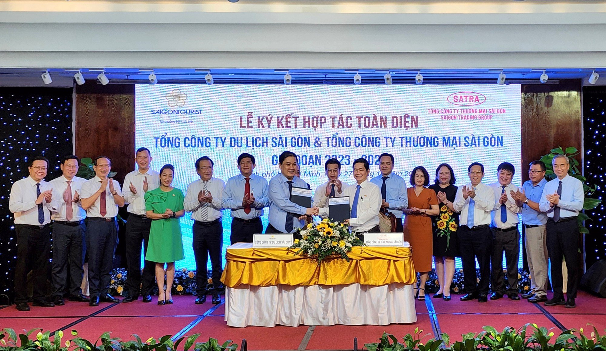 Saigontourist Group và Satra ký hợp tác chiến lược- Ảnh 1.