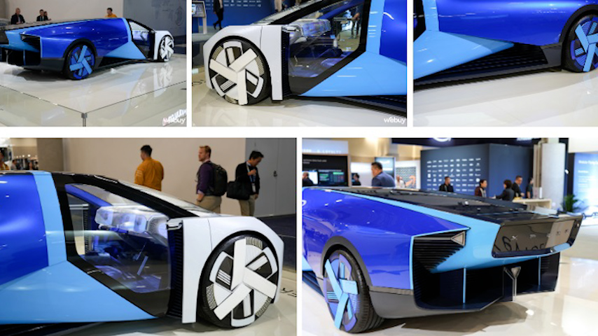 エアロト空飛ぶ車モデルXPengの写真2