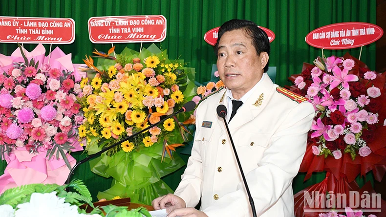 Le colonel Nguyen Thanh Hai occupe le poste de directeur de la police provinciale de Tra Vinh, photo 1