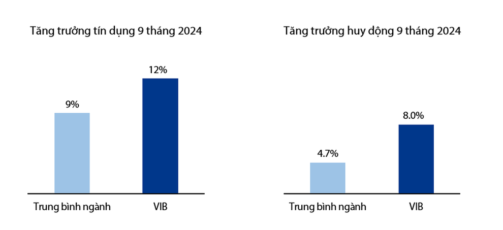 VIB công bố lợi nhuận 9 tháng đạt 6.600 tỷ đồng, tín dụng tăng 12% - 1