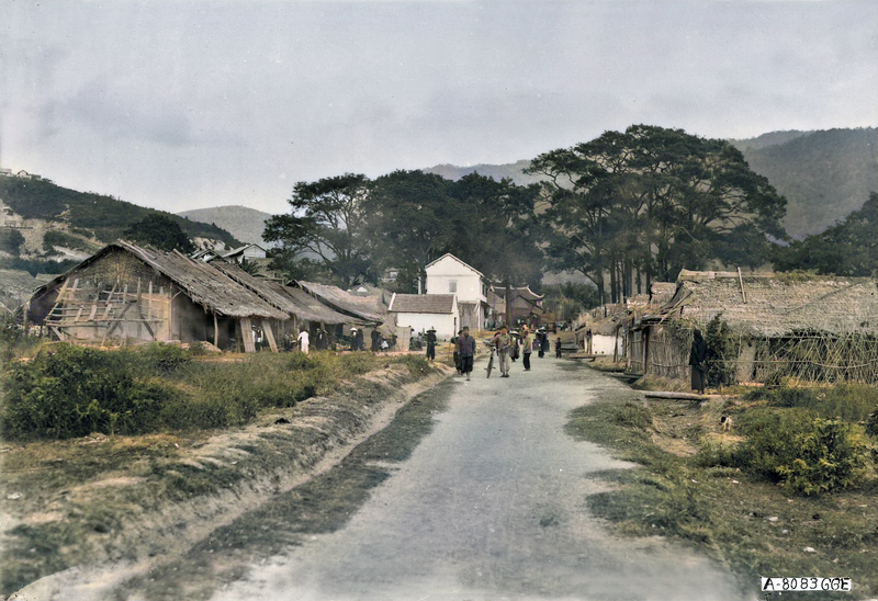 Minh Thanh road leads to ancient Quang Yen. Photo: Document.