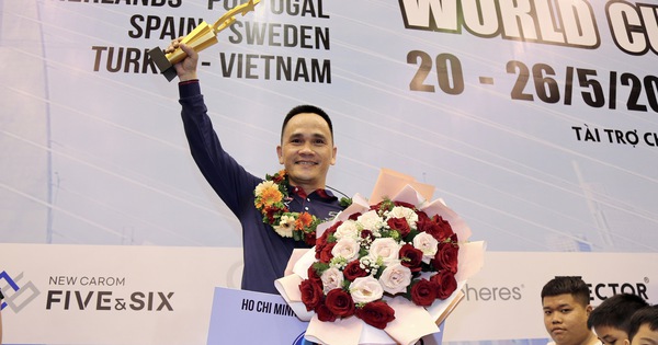 Unforgettable moments of cueist Tran Duc Minh, the new World Cup champion