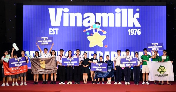 Vinamilk trao giải thưởng đặc biệt cho các tài năng Robot