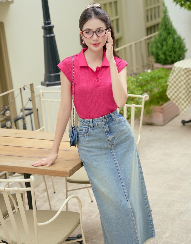 Đồ denim là sự hòa quyện tinh tế giữa vẻ đẹp trẻ trung và cá tính- Ảnh 8.