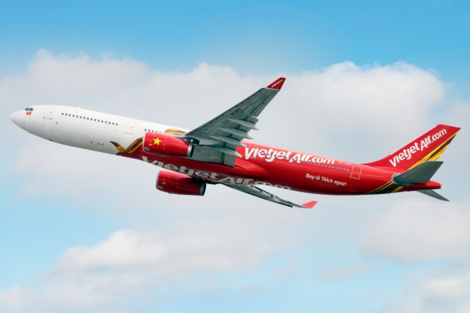 Un avion Vietjet. Photo : Vietjet