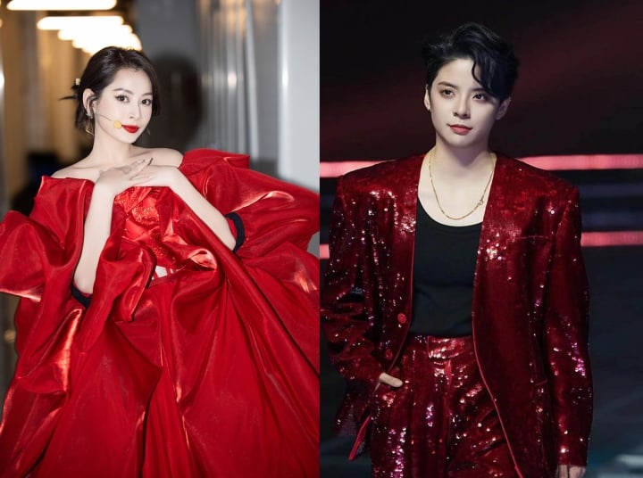 Chi Pu is a hot keyword on Weibo, praised by many Chinese stars for being 'capable' - 2