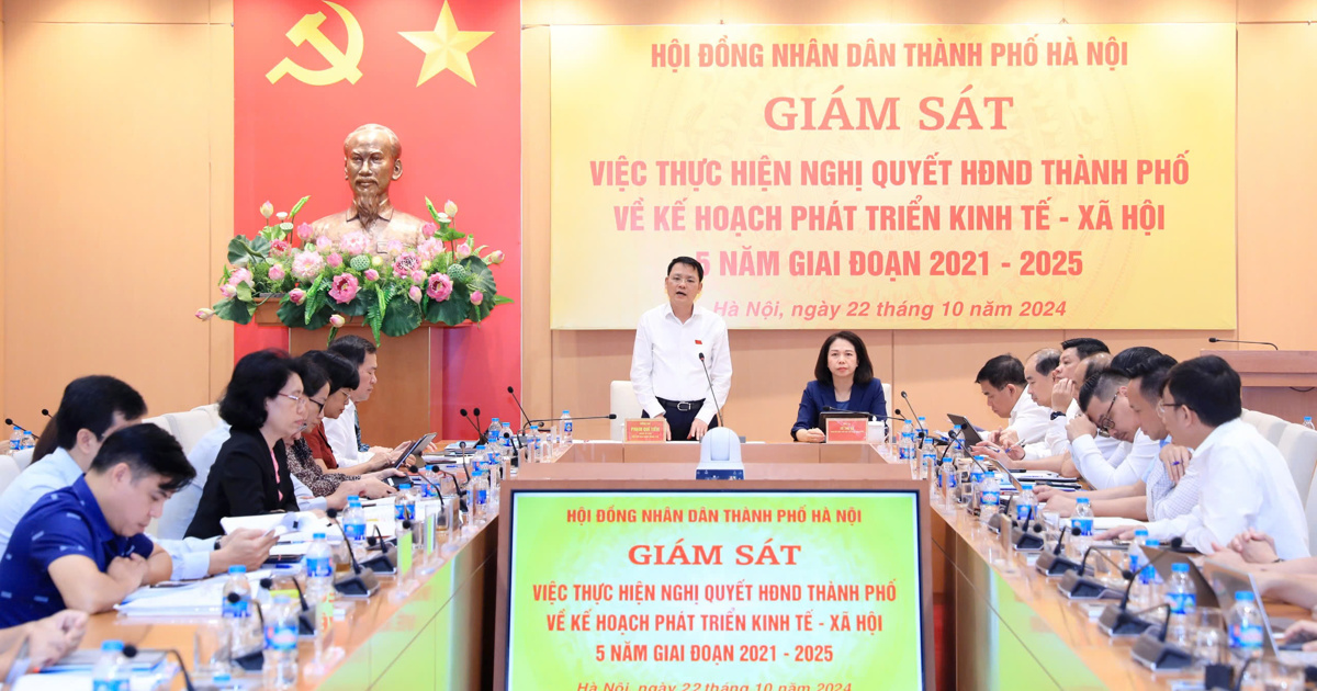 HĐND TP giám sát việc thực hiện các chỉ tiêu văn hóa-xã hội giai đoạn 2021-2025