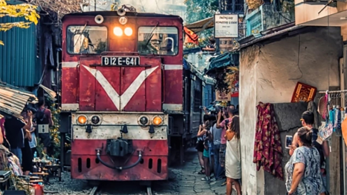 Train Street in Hanoi is no longer open to tourists.