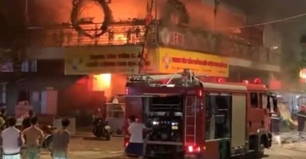 L'incendie de Quoc Oai n'a fait aucune victime humaine.