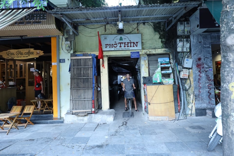 Pho Thin, calle Dinh Tien Hoang, Hanoi. Foto: Lai Tan