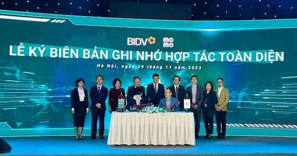 MoMo hợp tác BIDV, đưa sản phẩm ngân hàng lên siêu ứng dụng