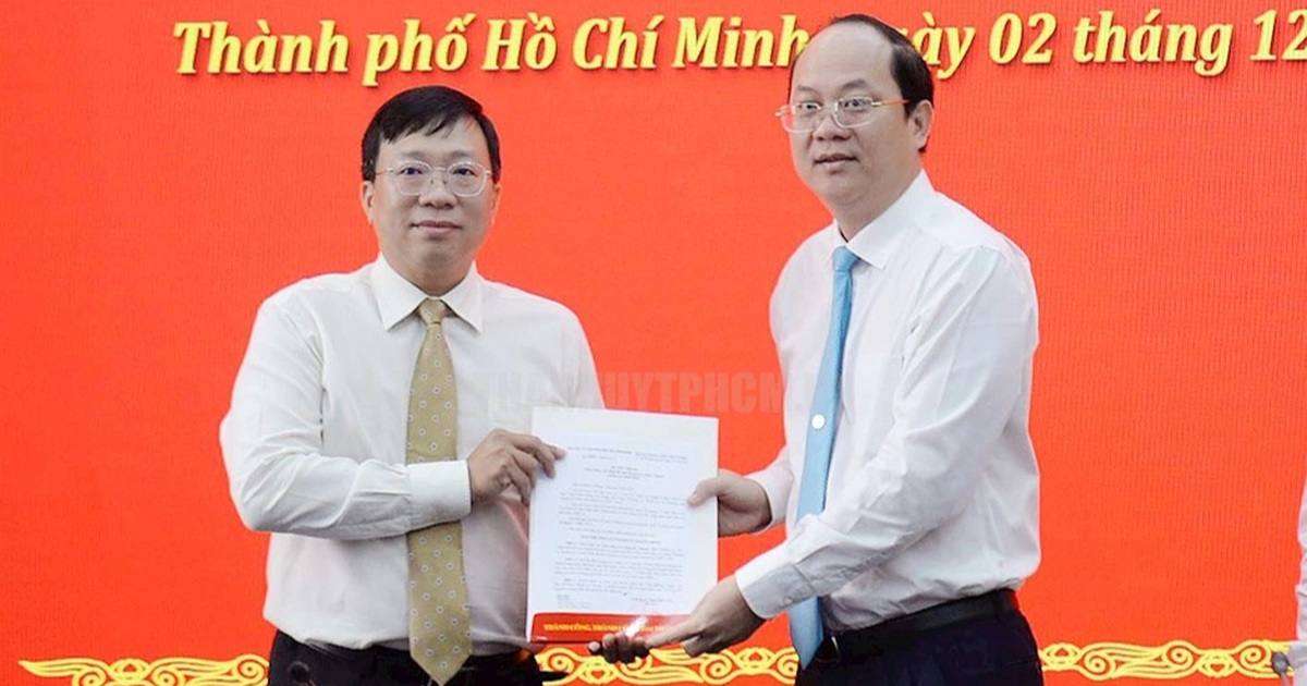 Director of the Department of Planning and Architecture of Ho Chi Minh City becomes Secretary of the Binh Chanh District Party Committee