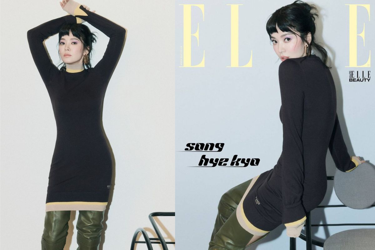 Сон Хе Гё на обложке журнала Elle Korea за сентябрь 2024 года. Фото: Элль
