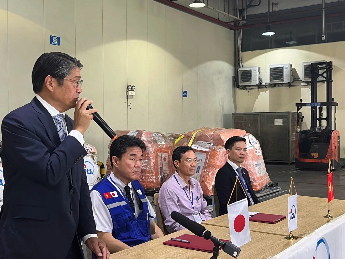 Japan delivers Typhoon Yagi relief earlier than expected, Swiss expert team to Yen Bai