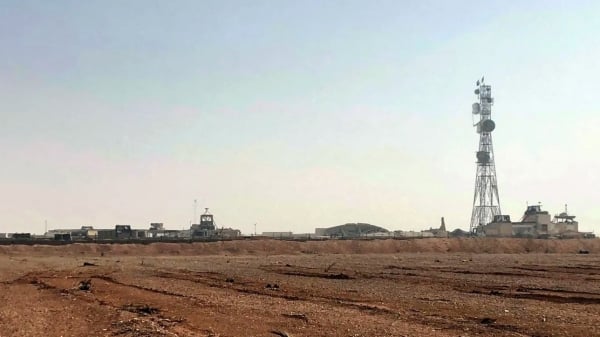 US military base in Syria continues to be attacked