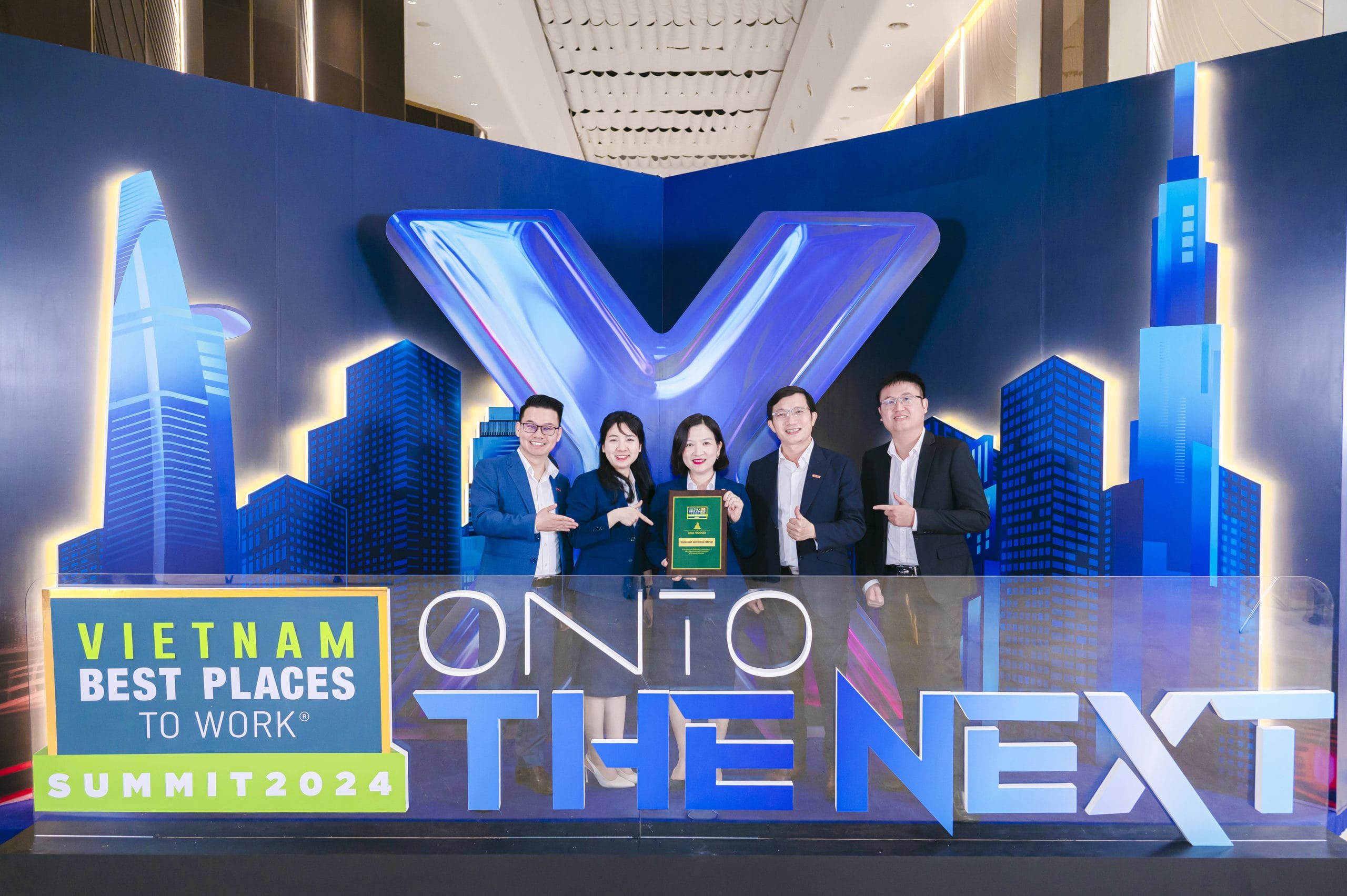 Anphabe honors GELEX in the Top 100 best places to work in Vietnam - Gelex Group