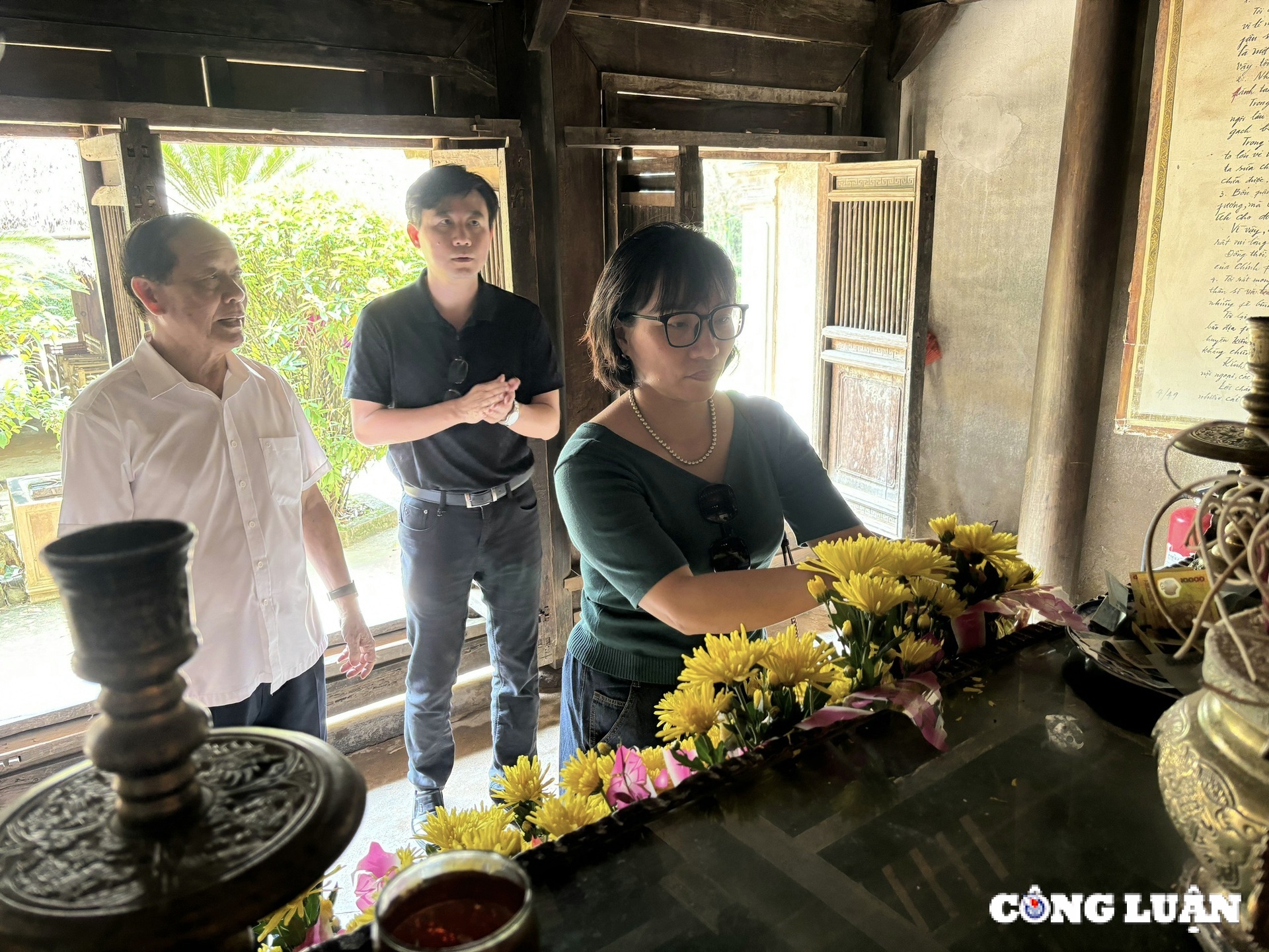 La délégation de reporters, de journalistes et de l'opinion publique en visite à Bac Ninh, photo 5