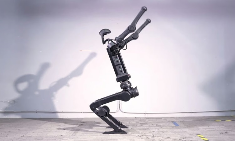 World's fastest robot does a backflip